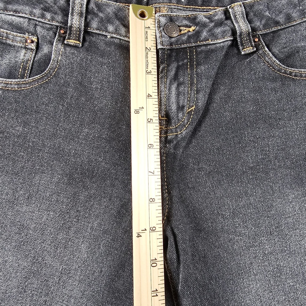 PacSun Charlie Baggy Boot Jeans Faded Black Low Rise Size 28 Pacific Sunwear NEW - Picture 9 of 12